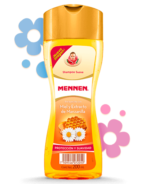 Shampoo para bebé Mennen Manzanilla y Miel