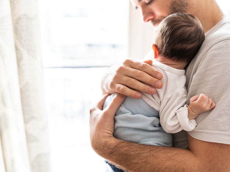 Papá con el bebé