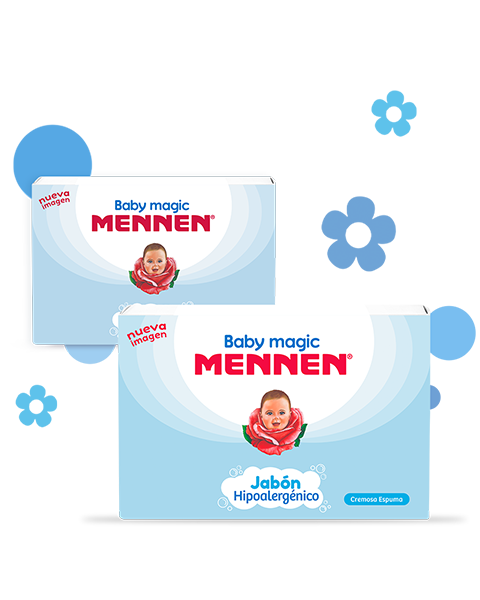 Jabón para bebé Baby Magic Mennen Original Jabón para bebé Baby Magic Mennen Original